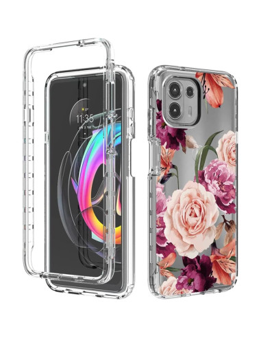 Funda Protectora para Moto Edge 20 Lite y Fusion Yerebel Floral