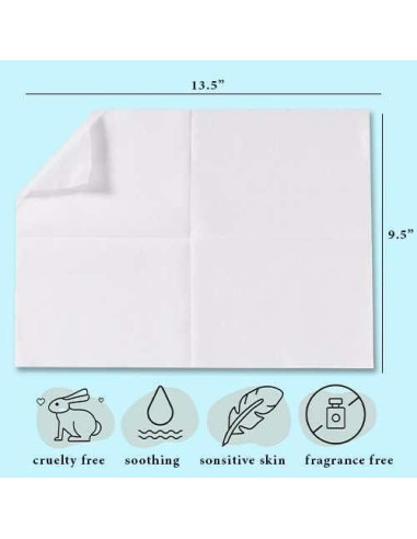 Toallitas Secas Desechables ProHeal 50 Unidades 34.3x24.1cm