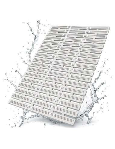 Alfombra de Ducha Antideslizante AH Artisan Home 89x41cm PVC