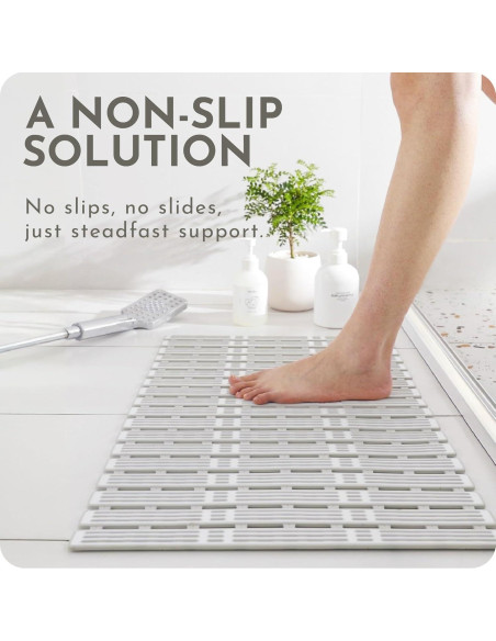 Alfombra de Ducha Antideslizante AH Artisan Home 89x41cm PVC Alfombra de Ducha Antideslizante AH Artisan Home 89x41cm PVC