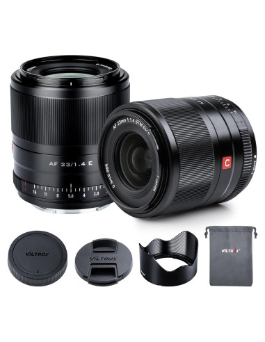 Lente VILTROX 23mm F1.4 AF para Sony E-Mount - Gran Angular