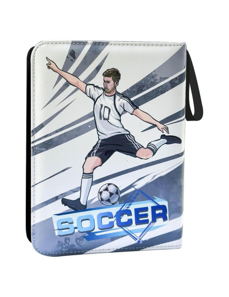 Carpeta de Tarjetas de Fútbol CTPOKO, 50 Páginas, 400 Tarjetas Carpeta de Tarjetas de Fútbol CTPOKO, 50 Páginas, 400 Tarjetas