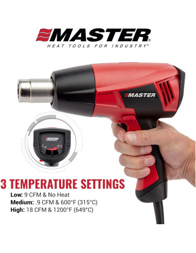 Pistola de Calor Eléctrica Master Proheat PH-1100A 1560W