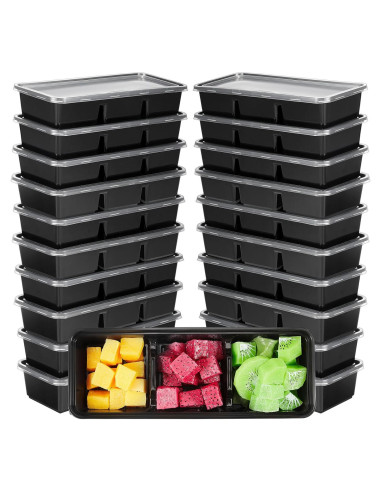 Contenedores de Comida Desechables Hushee 5 Piezas 500 ml