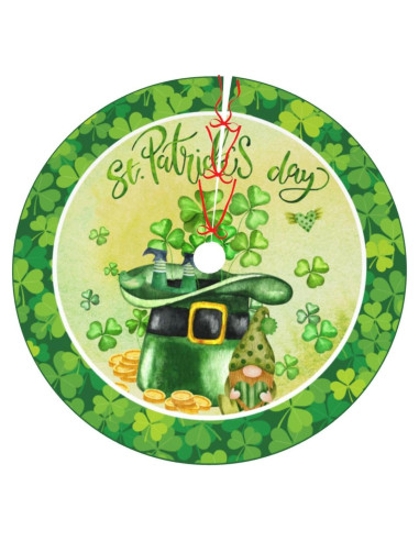 Falda de Árbol de Navidad XYSKINO 76.2 cm Verde Poliester