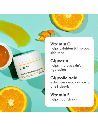 Mascarilla Facial Proactiv Resurfacing con Vitamina C 48.2 g