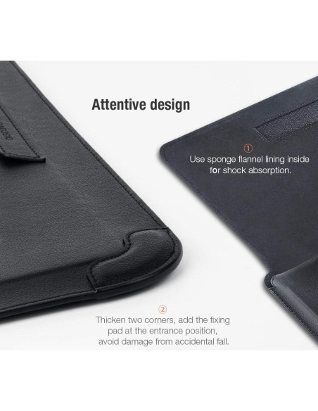 Funda 3 en 1 Nillkin para Laptop 13-14" con Soporte y Alfombrilla Funda 3 en 1 Nillkin para Laptop 13-14" con Soporte y Alfombrilla