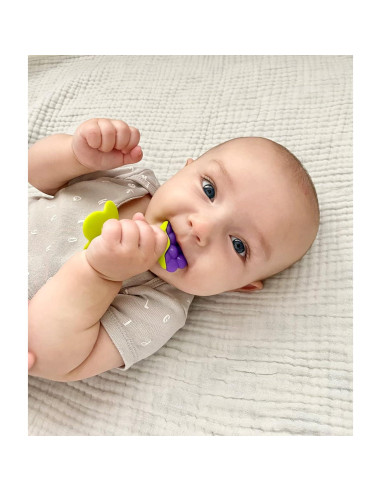 Mordedores de Dentición RaZbaby 3-Pack Silicona Libre de BPA