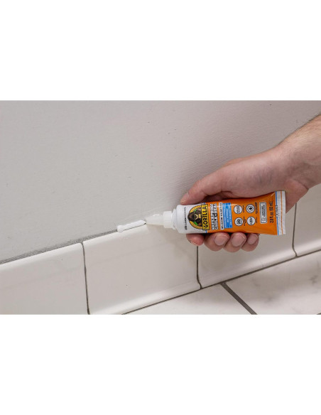 Sellador Impermeable Gorilla 100% Silicona Claro 2 Paquetes Sellador Impermeable Gorilla 100% Silicona Claro 2 Paquetes