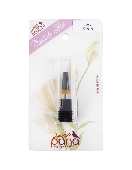 Broca de Carburo PANA 5-en-1 Doble Grueso 3/32" Negra Broca de Carburo PANA 5-en-1 Doble Grueso 3/32" Negra