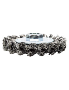 Rueda de Alambre 4" Benchmark Abrasives para Amoladora Angular