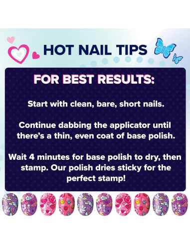 Cool Maker Estudio de Uñas GO GLAM - Kit de Manicura 200 Uñas