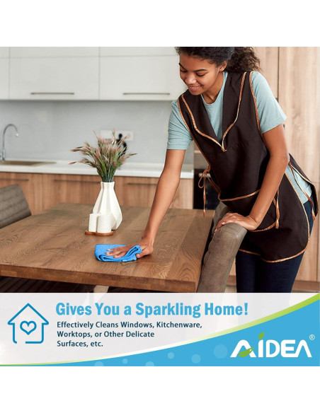 Paños de Microfibra AIDEA 8PK 30x30cm Suaves y Absorbentes Paños de Microfibra AIDEA 8PK 30x30cm Suaves y Absorbentes