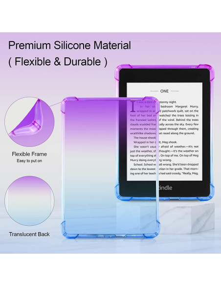 Funda TPU Kindle Paperwhite 10 Gen 2018 6" Transparente Funda TPU Kindle Paperwhite 10 Gen 2018 6" Transparente