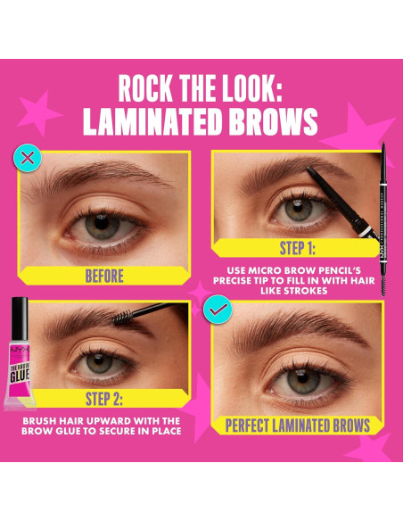 Lápiz de Cejas Micro NYX Professional Makeup - Taupe Lápiz de Cejas Micro NYX Professional Makeup - Taupe