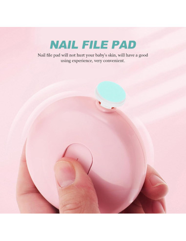 Almohadillas de Reemplazo para Lima de Uñas Bebé POPETPOP - 12 Piezas