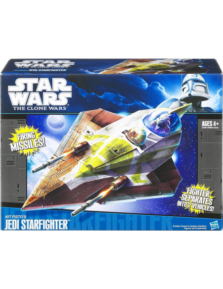Caza Estelar Jedi Kit Fisto Star Wars 33x10.16x24.77cm Caza Estelar Jedi Kit Fisto Star Wars 33x10.16x24.77cm