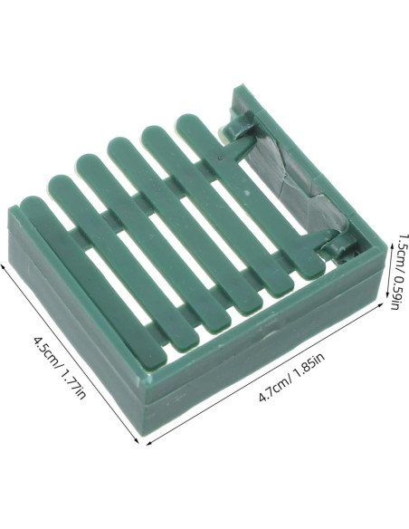 Juego de 4 Cercas de Plástico BCOATH para Casa de Muñecas Juego de 4 Cercas de Plástico BCOATH para Casa de Muñecas