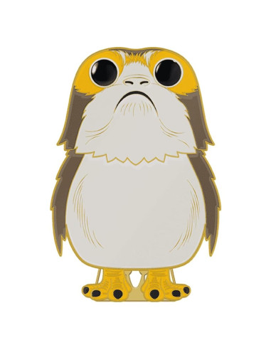 Pin de esmalte coleccionable Funko Pop! Porg - Star Wars - 10.16 cm