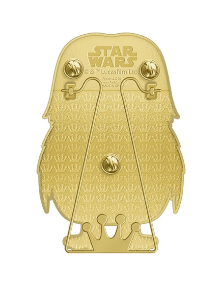 Pin de esmalte coleccionable Funko Pop! Porg - Star Wars - 10.16 cm Pin de esmalte coleccionable Funko Pop! Porg - Star Wars - 10.16 cm