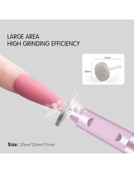 Disco de Lijado de 20mm ShenZhen para Broca de Uñas Disco de Lijado de 20mm ShenZhen para Broca de Uñas