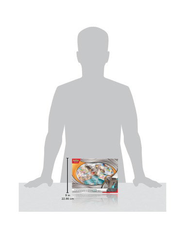 Caja Pokémon TCG Mabosstiff ex - 2 Cartas Foil + 4 Paquetes