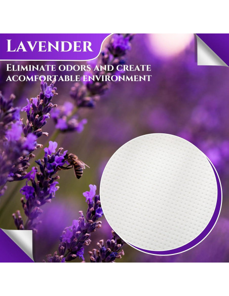 Almohadillas Absorbentes Desechables TrelaCo 50 Pcs Lavanda Almohadillas Absorbentes Desechables TrelaCo 50 Pcs Lavanda