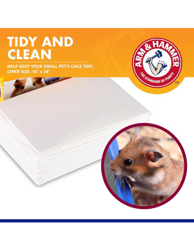Forros Super Absorbentes Arm & Hammer para Jaulas de Mascotas
