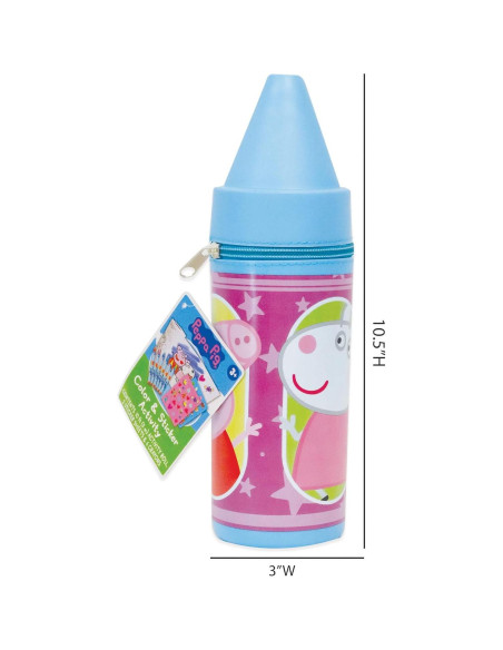 Estuche de Actividades Peppa Pig con Crayones y Pegatinas Estuche de Actividades Peppa Pig con Crayones y Pegatinas