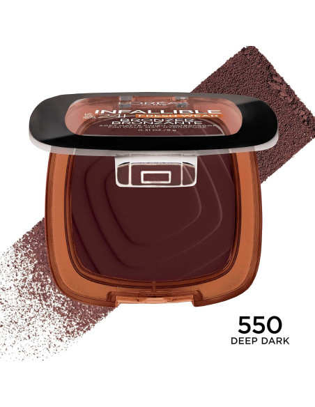 Bronceador en Polvo Mate L'Oreal Paris Infallible 8.8g Oscuro Profundo Bronceador en Polvo Mate L'Oreal Paris Infallible 8.8g Oscuro Profundo