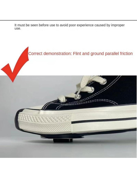 Cubierta de Zapato con Chispas VISIOLEX para Bicicleta y Patineta Cubierta de Zapato con Chispas VISIOLEX para Bicicleta y Patineta
