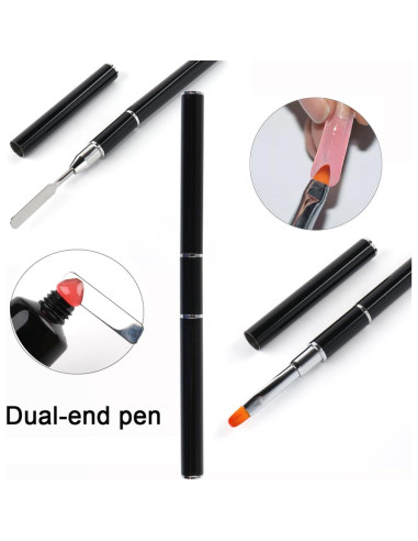 Kit de Extensión de Uñas Sotong 480pcs Formas Dual y Herramientas