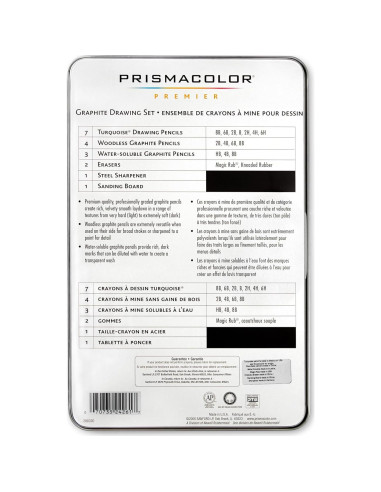 Set de Lápices de Dibujo de Grafito Prismacolor Premier 18 Piezas