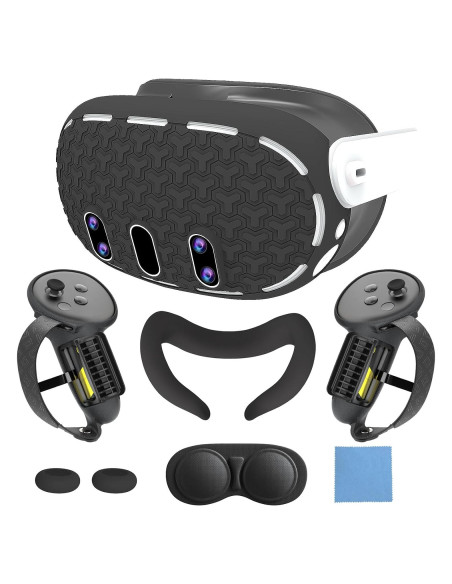 Juego de Accesorios VR Cover MLemonVR para Quest 3 - 7 Piezas Juego de Accesorios VR Cover MLemonVR para Quest 3 - 7 Piezas