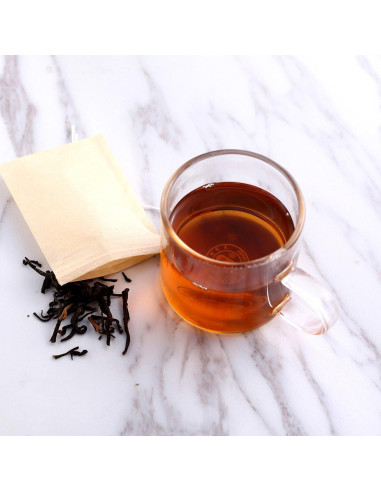 Bolsas de Filtro de Té Desechables BEFORYOU 400 Pcs 5x7 cm