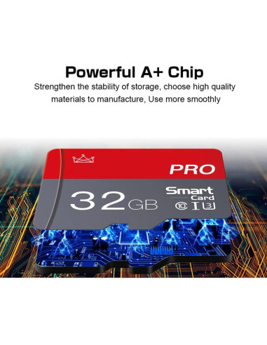 Tarjeta Micro SD 32GB ZHSWEN Clase 10 Alta Velocidad 2-Pack