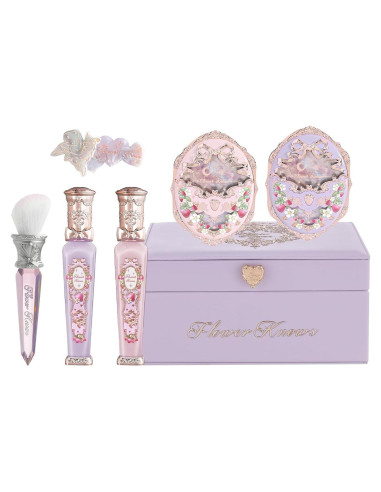 Conjunto de Maquillaje Rococó Violeta Flower Knows - 7 Piezas