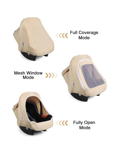 Funda para Asiento de Auto Metplus Cereal 2-en-1 para Bebé