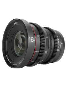 Lente de Cine MEKE 16mm T2.2 M43 Gran Apertura Manual