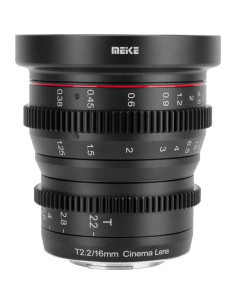 Lente de Cine MEKE 16mm T2.2 M43 Gran Apertura Manual 2