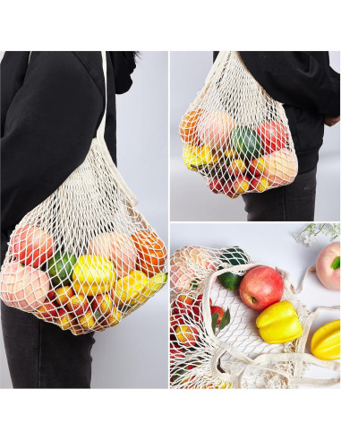 Bolsas de Almacenamiento Ecológicas Eslazoer 2 Piezas 53x38 cm