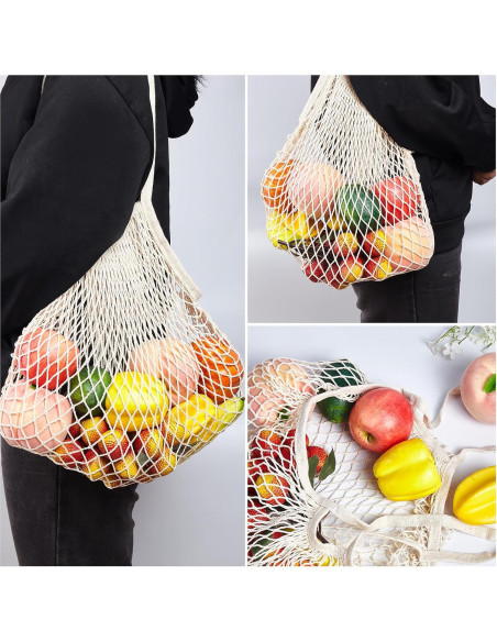 Bolsas de Almacenamiento Ecológicas Eslazoer 2 Piezas 53x38 cm Bolsas de Almacenamiento Ecológicas Eslazoer 2 Piezas 53x38 cm