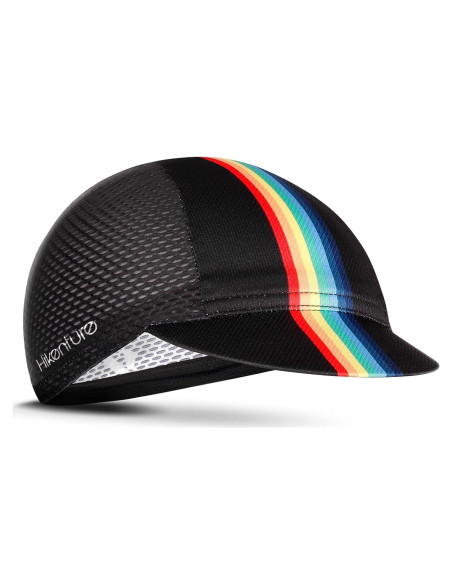 Gorra de Ciclismo Hikenture Negra, Transpirable y Ligera Gorra de Ciclismo Hikenture Negra, Transpirable y Ligera