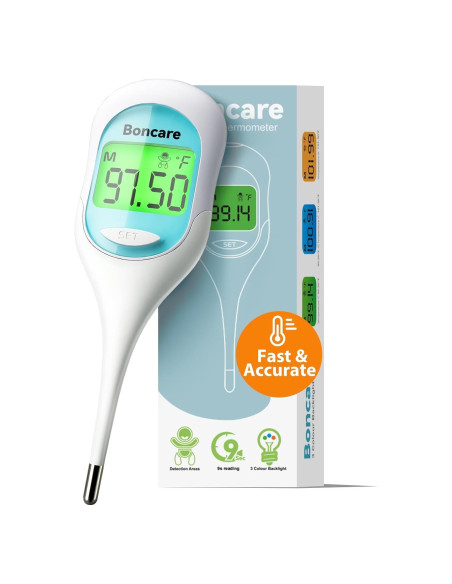 Termómetro Basal Digital Boncare 9 Segundos - Oral y Rectal Termómetro Basal Digital Boncare 9 Segundos - Oral y Rectal