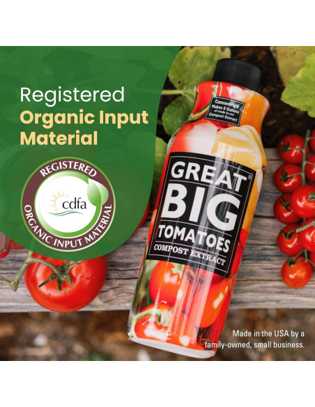 Fertilizante Líquido Grandes Tomates 3.785L - Mejora Suelo y Cultivo Fertilizante Líquido Grandes Tomates 3.785L - Mejora Suelo y Cultivo