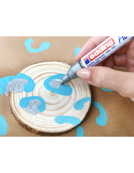 Marcador Acrílico Edding 5100 Blanco 2-3mm - 1 Unidad Marcador Acrílico Edding 5100 Blanco 2-3mm - 1 Unidad