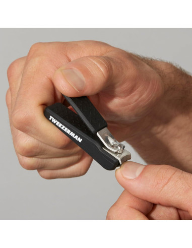 Cortador de Uñas de Precisión Tweezerman Negro 5cm