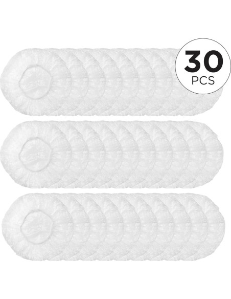 Gorros de Ducha Desechables Donna 30pcs - Impermeables y Cómodos Gorros de Ducha Desechables Donna 30pcs - Impermeables y Cómodos