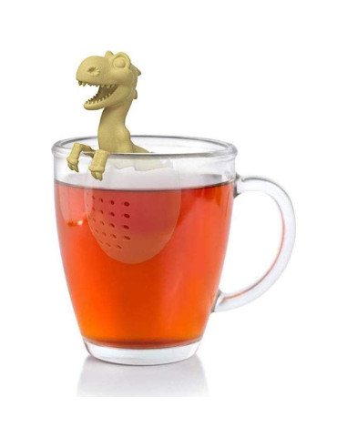 Infusor de Té de Silicona Sanderala Dinosaurio Reutilizable