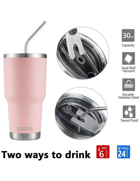 Taza de Acero Inoxidable D-S 30oz Rosa Sakura Doble Pared Taza de Acero Inoxidable D-S 30oz Rosa Sakura Doble Pared